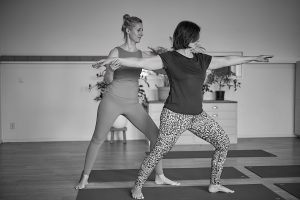 Let's Yoga-yoga oefening-balans